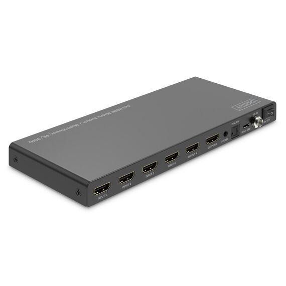 Digitus 4x2 HDMI Matrix Switch / Multi-Viewer, 4K/30Hz | DS-55345