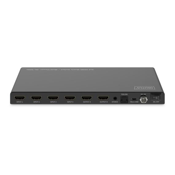 Digitus 4x2 HDMI Matrix Switch / Multi-Viewer, 4K/30Hz | DS-55345