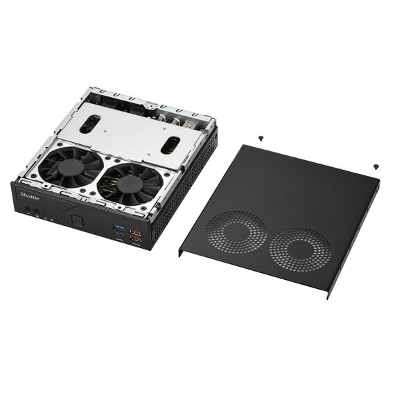 Shuttle Slim PC DH770 , S1700, 2x HDMI, 2x DP , 2x 2.5G LAN, 2x C