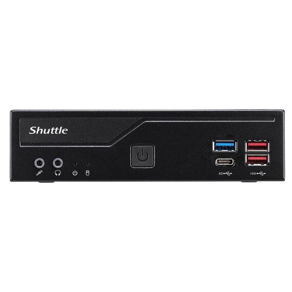 Shuttle Slim PC DH770 , S1700, 2x HDMI, 2x DP , 2x 2.5G LAN, 2x C