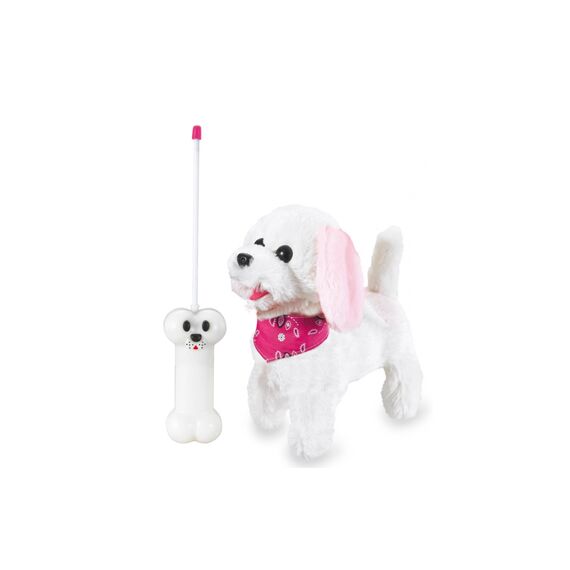 Trixi RC Furry Dog white/pink 27MHz | 460341