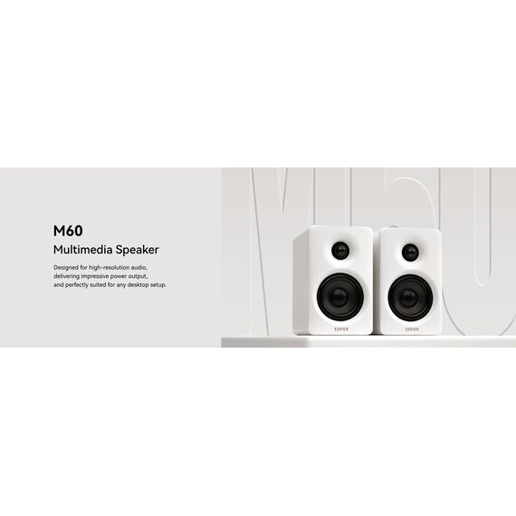 Edifier Compact desktop M60 2.0 speakers M60WT