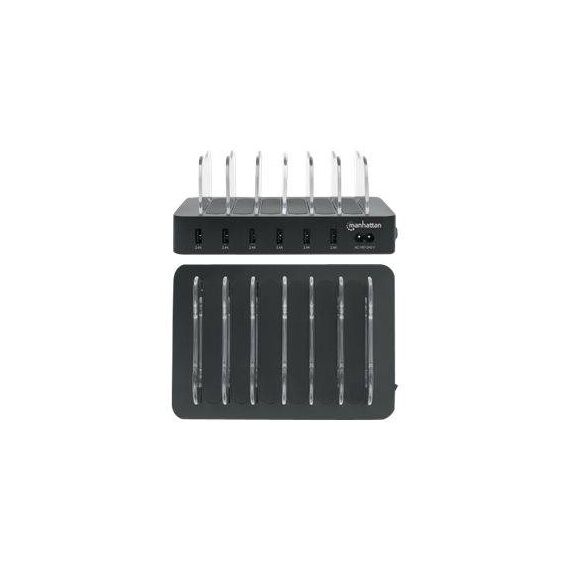 Manhattan Charging Station, 6x USBA Ports, Outputs: 6x 102254