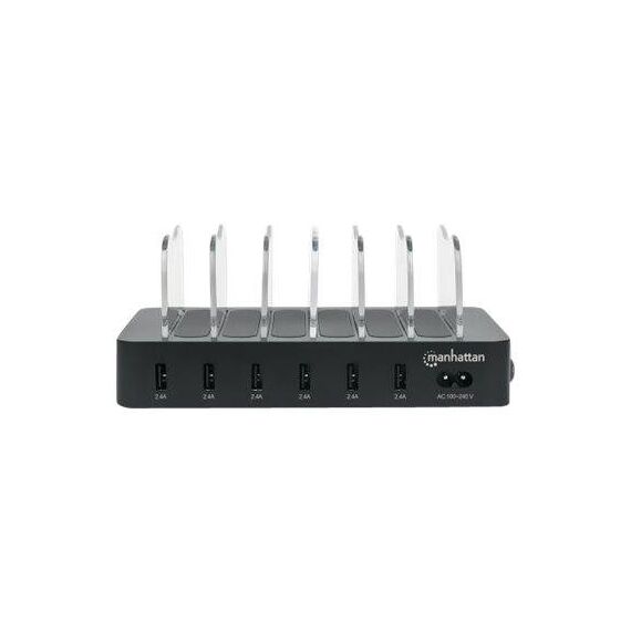 Manhattan Charging Station, 6x USBA Ports, Outputs: 6x 102254