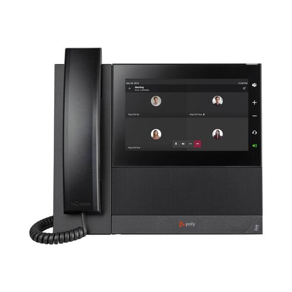 Poly CCX 600 for Microsoft Teams VoIP phone with caller 82Z84AA