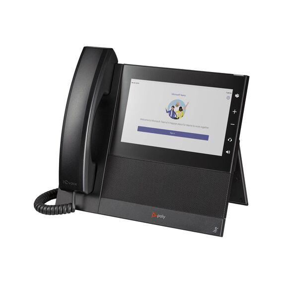 Poly CCX 600 for Microsoft Teams VoIP phone with caller 82Z84AA