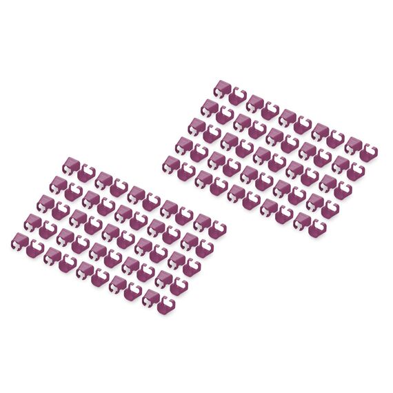Digitus Color clips for Patch cable - Magenta / Colour  | A-CC-MG