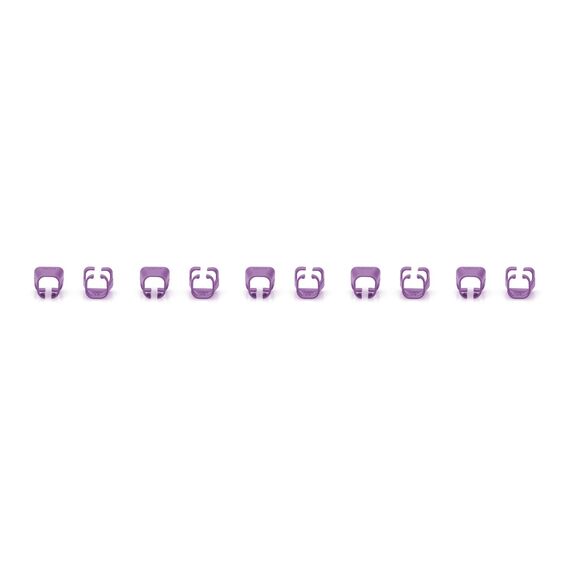 Digitus Color clips for Patch cable - Violet / Colour c | A-CC-VI