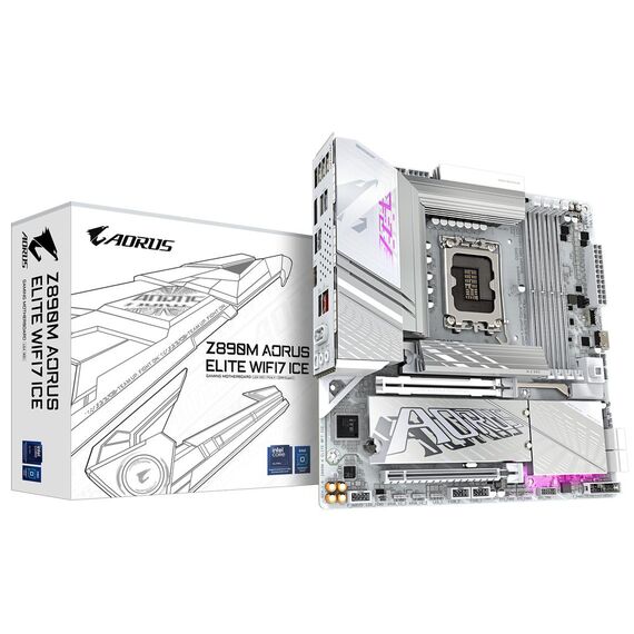 Z890M AORUS ELITE WIFI7 ICE Motherboard - | Z890M A ELITE WF7 ICE