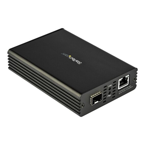 StarTech.com 10GbE Fiber Ethernet Media Converter for | MCM10GSFP