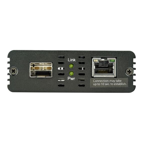 StarTech.com 10GbE Fiber Ethernet Media Converter for | MCM10GSFP