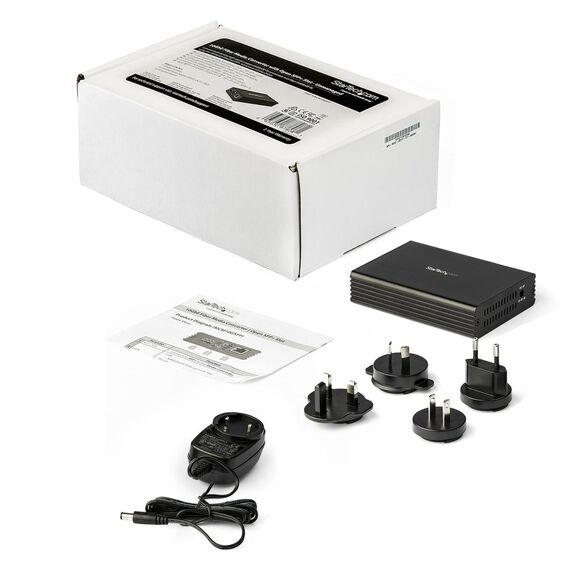 StarTech.com 10GbE Fiber Ethernet Media Converter for | MCM10GSFP