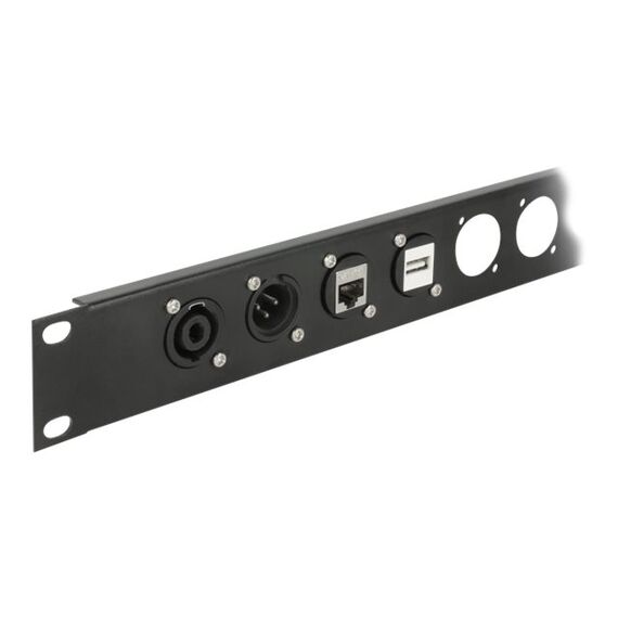 Delock Keystone Mounting 1 Port for D-type metal - Modula | 86745