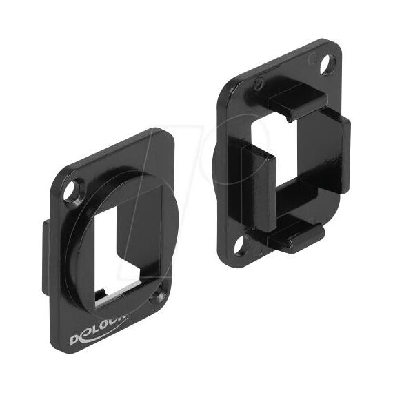 Delock Keystone Mounting 1 Port for D-type metal - Modula | 86745