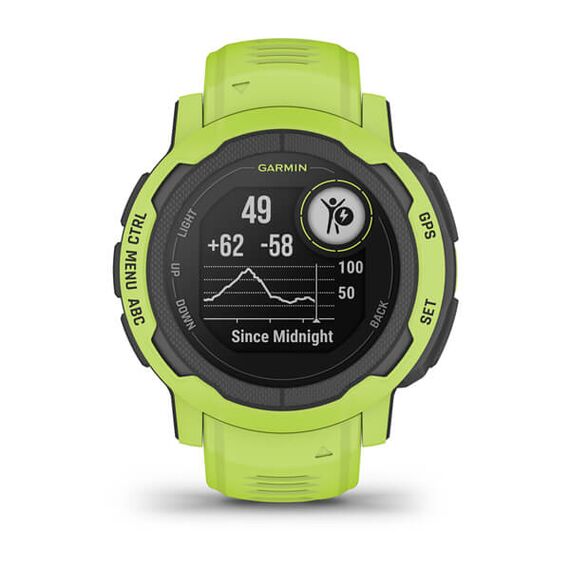 Garmin Instinct 2 - 45 mm - electric lime - sport  | 010-02626-01