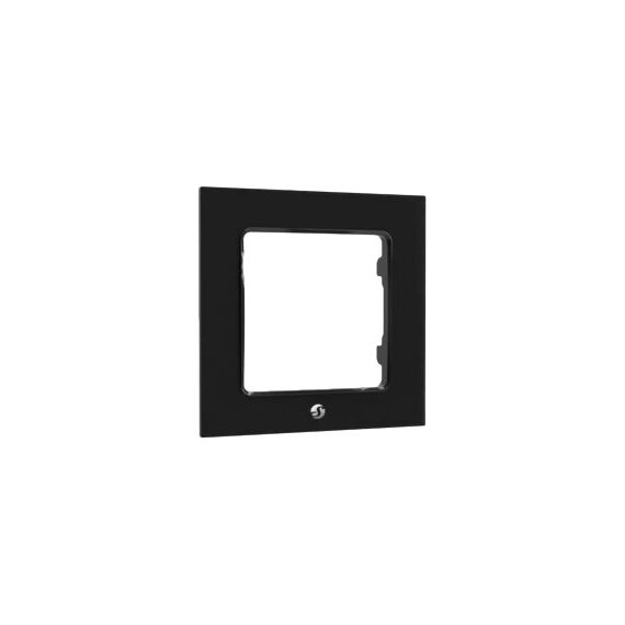 Shelly - Mounting frame - wall - 1 gang - black | Shelly_WF_1_s