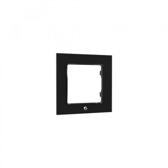 Shelly - Mounting frame - wall - 1 gang - black | Shelly_WF_1_s