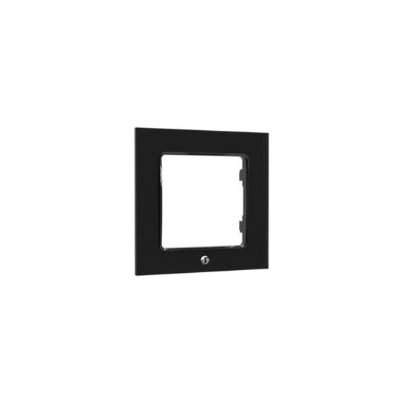Shelly - Mounting frame - wall - 1 gang - black | Shelly_WF_1_s