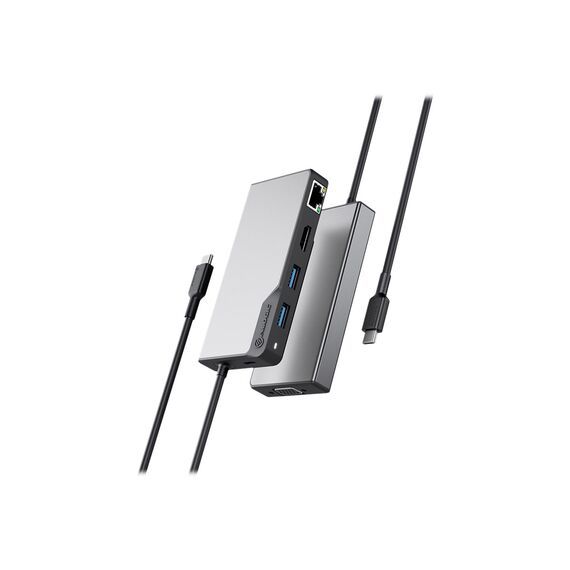 ALOGIC USB-C Fusion MAX 6-in-1 Hub V2 - Docking  | UCFUPRGVV2-SGR