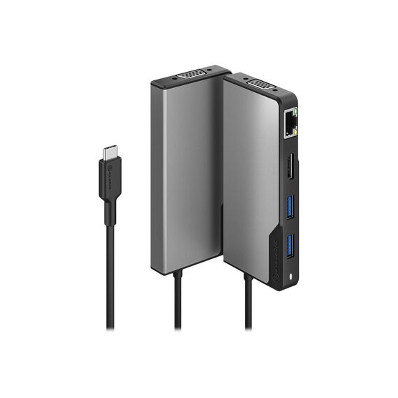 ALOGIC USB-C Fusion MAX 6-in-1 Hub V2 - Docking  | UCFUPRGVV2-SGR