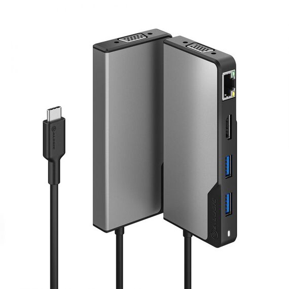 ALOGIC USB-C Fusion MAX 6-in-1 Hub V2 - Docking  | UCFUPRGVV2-SGR