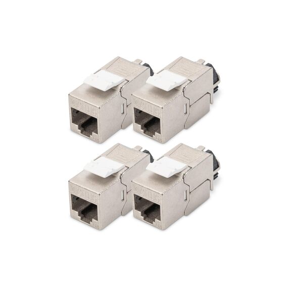 Digitus Cat / 6A keystone module, shielded with inte | DN-93617-4