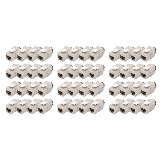 Digitus Cat / 6A keystone module, shielded with int | DN-93617-48