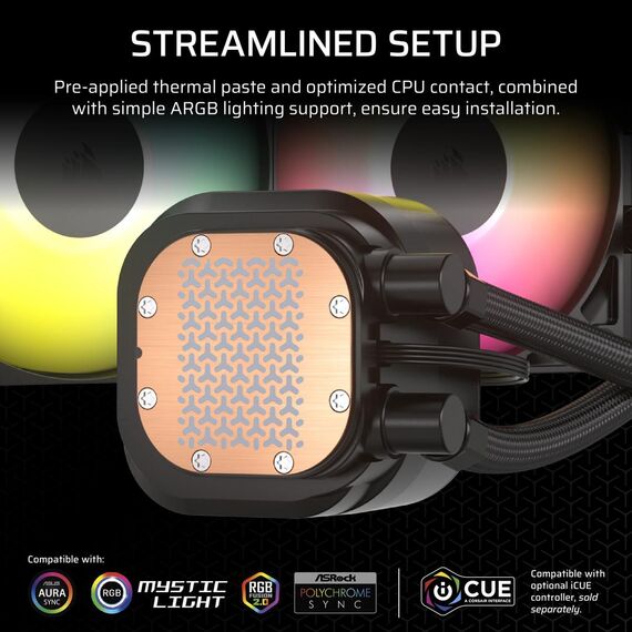 Corsair NAUTILUS 360 RS ARGB / Air cooler / 1700  | CW-9060093-WW