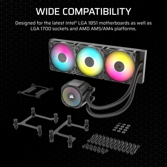 Corsair NAUTILUS 360 RS ARGB / Air cooler / 1700  | CW-9060093-WW