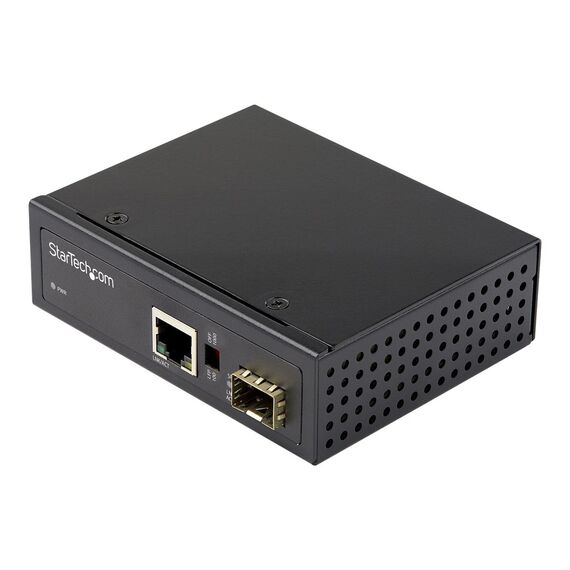 StarTech.com Industrial Fiber to Ethernet Media Conver | IMC1GSFP