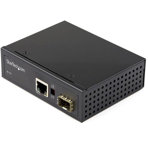 StarTech.com Industrial Fiber to Ethernet Media Conver | IMC1GSFP