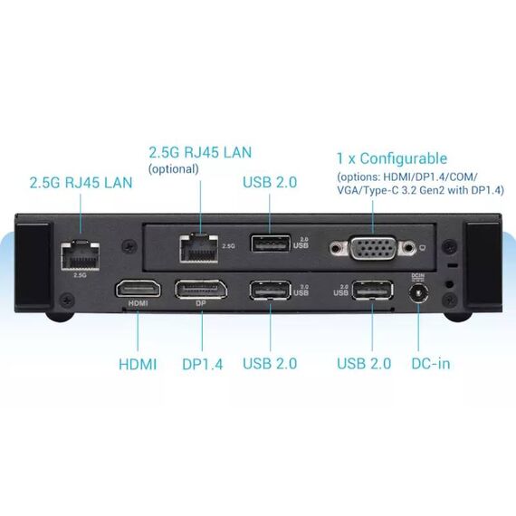 ASUS ExpertCenter MiniPC Barebone PN43-BBN100MD  90MR0172M00030