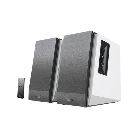 Edifier All-in-one Bluetooth Bookshelf Speakers WHITESILVER