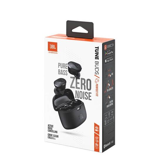 JBL Tune Buds, True Wireless Stereo Black JBLTBUDSBLK