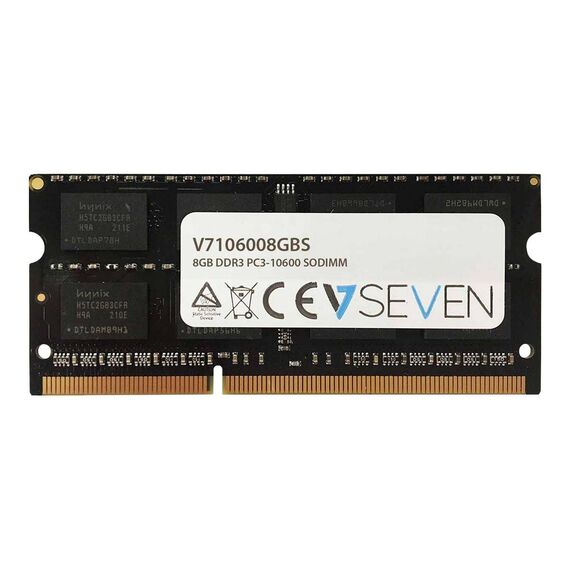 V7 DDR3 module 8 GB SODIMM 204pin 1333 MHz V7106008GBS