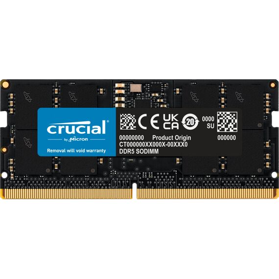 Crucial - DDR5 - module - 16 GB - SO-DIMM 262-pin | CT16G48C40S5T