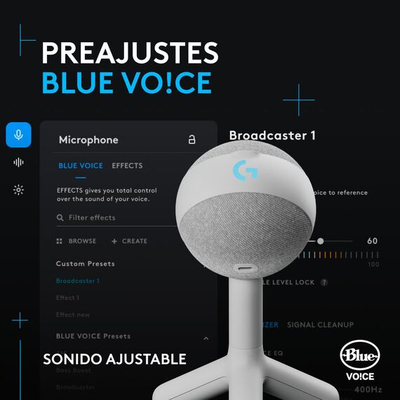 Logitech G Yeti Orb - Microphone - USB - white | 988-000558