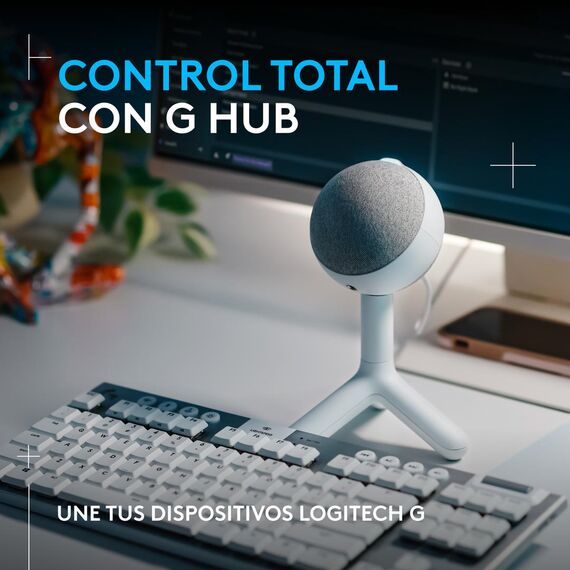 Logitech G Yeti Orb - Microphone - USB - white | 988-000558
