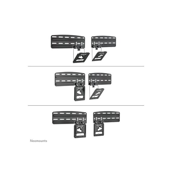 Neomounts WL30-265BL1 - Mounting kit (wall mount) - Ultra-Flat, f