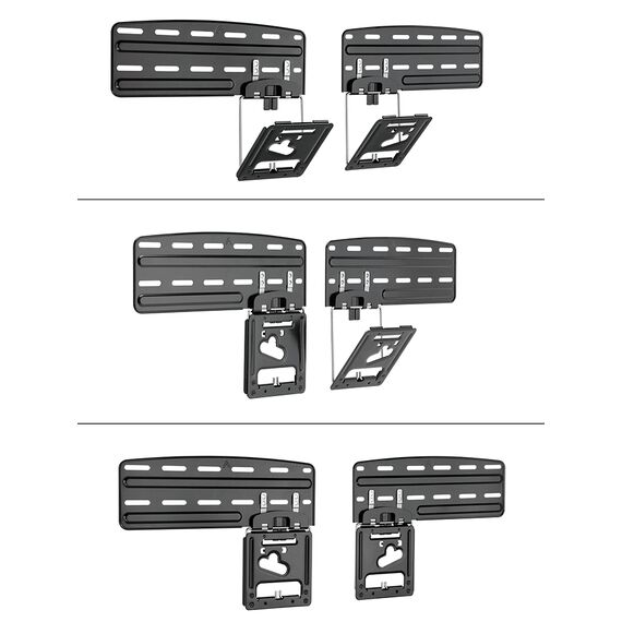 Neomounts WL30-265BL1 - Mounting kit (wall mount) - Ultra-Flat, f