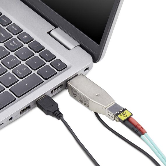 StarTech.com Gigabit Fiber to RJ45 Etherne | D01ML55U-FIBER-MEDIA