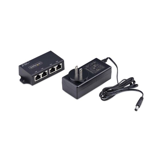 StarTech.com 2-Port Gigabit PoE+ Injector, | AF221CE-POE-INJECTOR