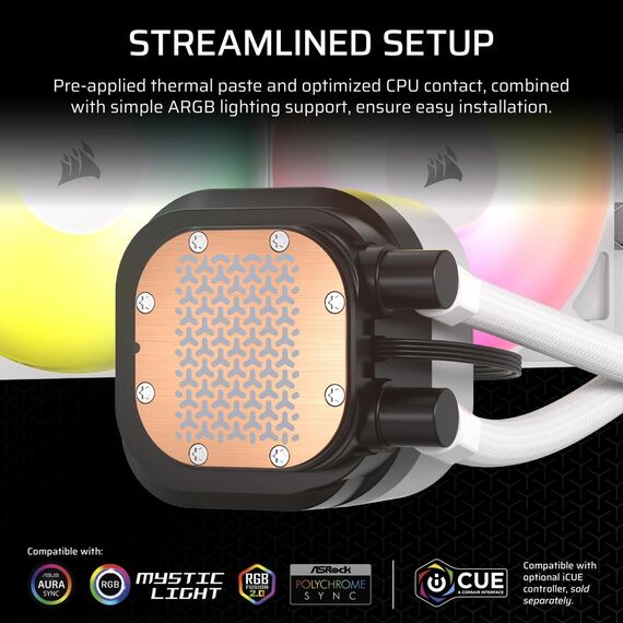 Corsair NAUTILUS 240 RS ARGB Liquid / Air cooler  | CW-9060094-WW
