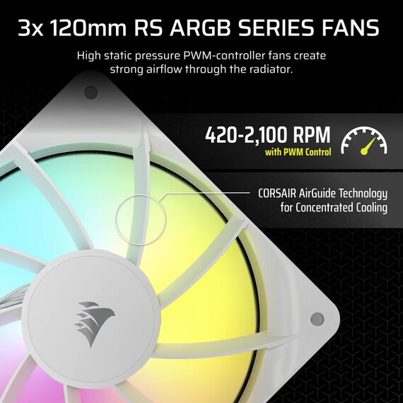 Corsair NAUTILUS 360 RS ARGB Liquid / Air cooler  | CW-9060095-WW