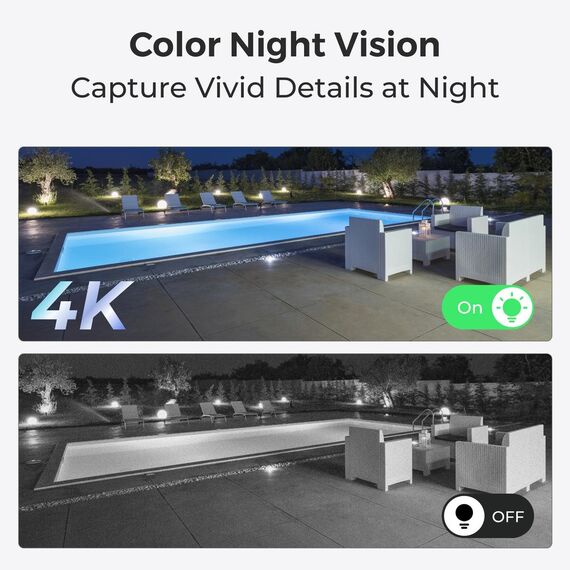 Reolink TrackMix Series P760 - 4K Outdoor Camera, D | PCTMXPT4K01