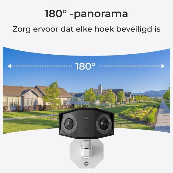 Reolink Duo Series P730 - 4K Outdoor PoE Camera, Dua | PCDUOB4K01