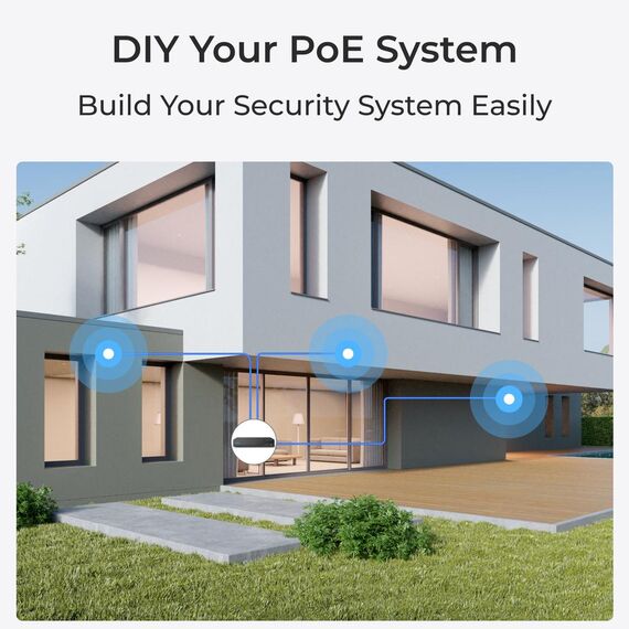 Reolink P830 - Smart 4K PT Security Camera, Auto Tracking, Person