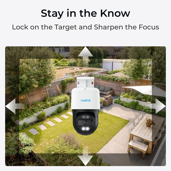 Reolink P830 - Smart 4K PT Security Camera, Auto Tracking, Person