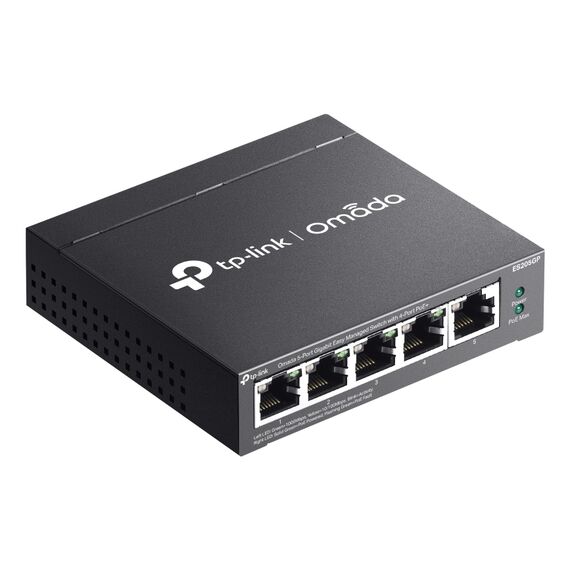TP-Link Omada ES205GP V1 - Switch - Managed - 4 x 10/100/1000 (Po