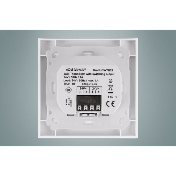 Homematic IP HmIP-BWTH24 - Thermostat - wireless - 868 | 150697A0